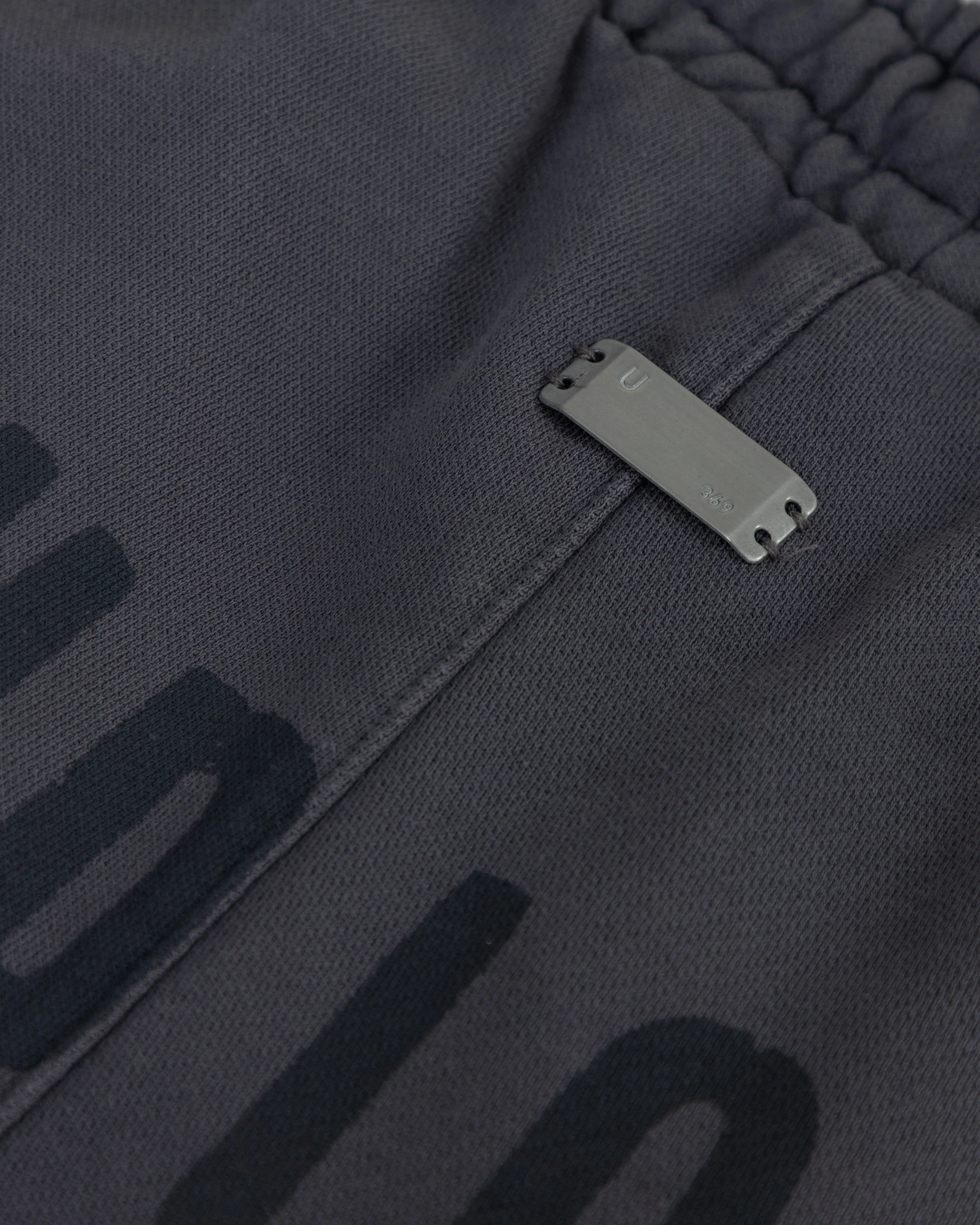 Spring Worn Logo Straight Pants Sandblast Gray - Image 6