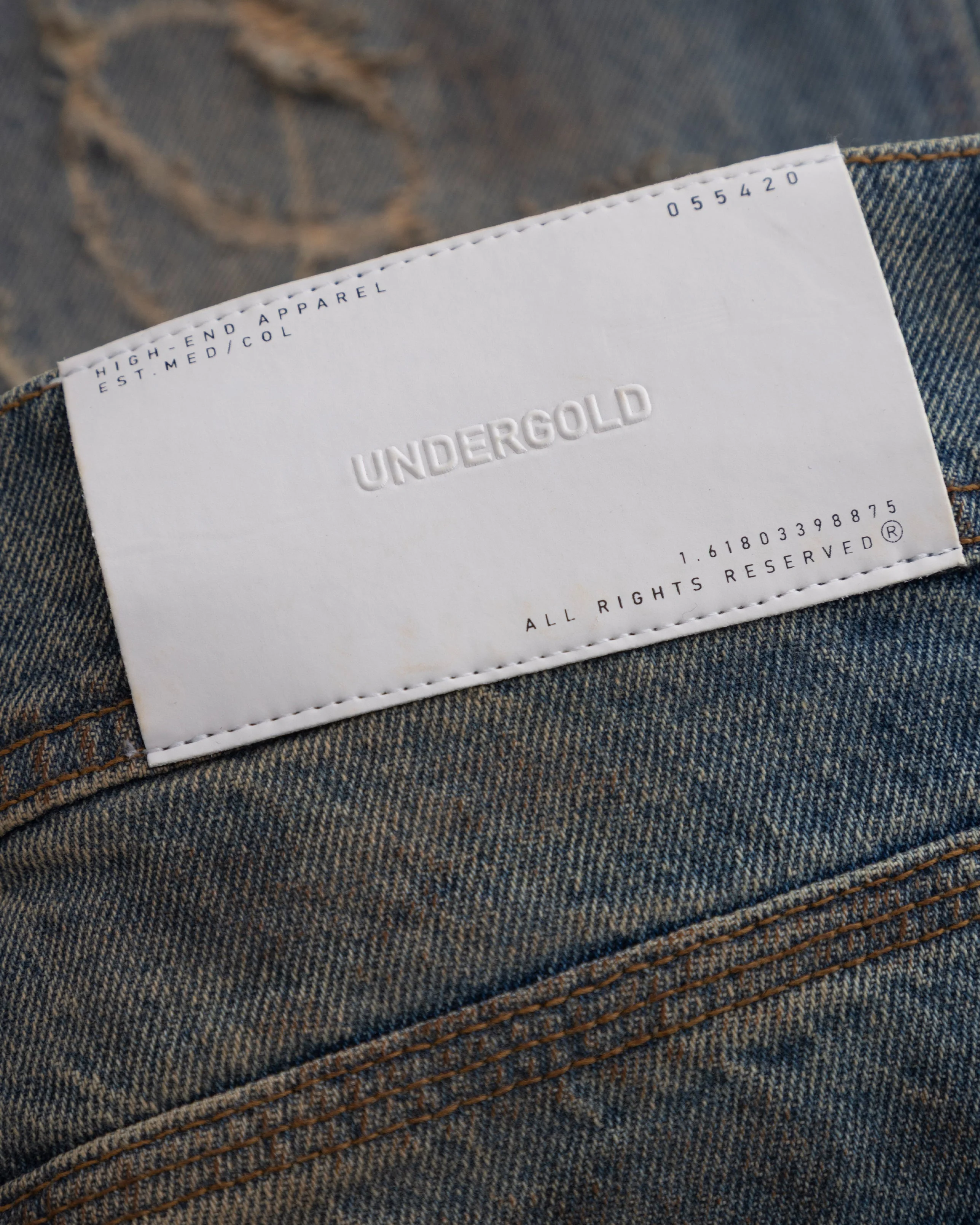 Stardust Undgld Studio Regular Fit Jeans Mechanic Blue - Image 6