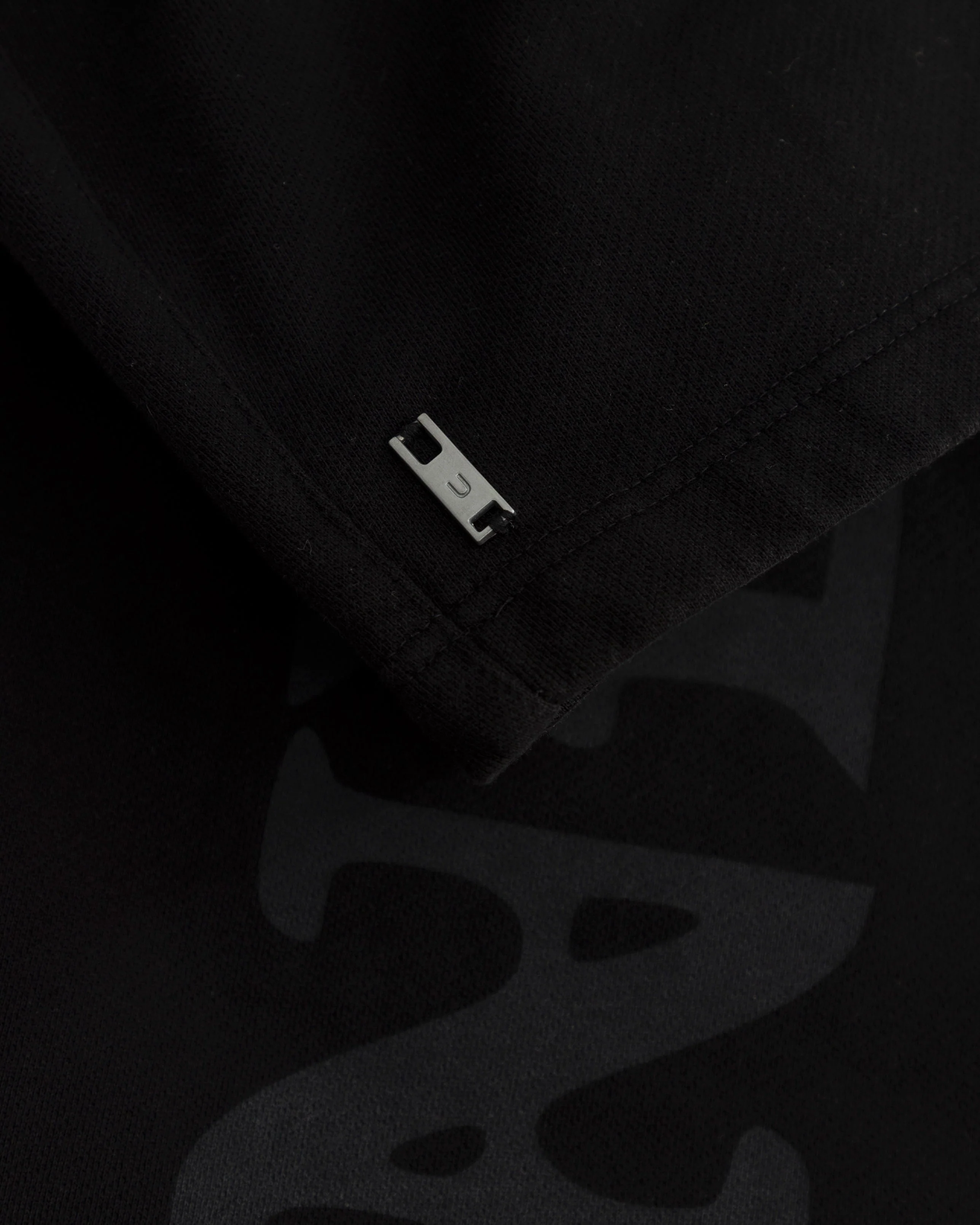 Line Gothic Barrel Straightpants Black - Image 5