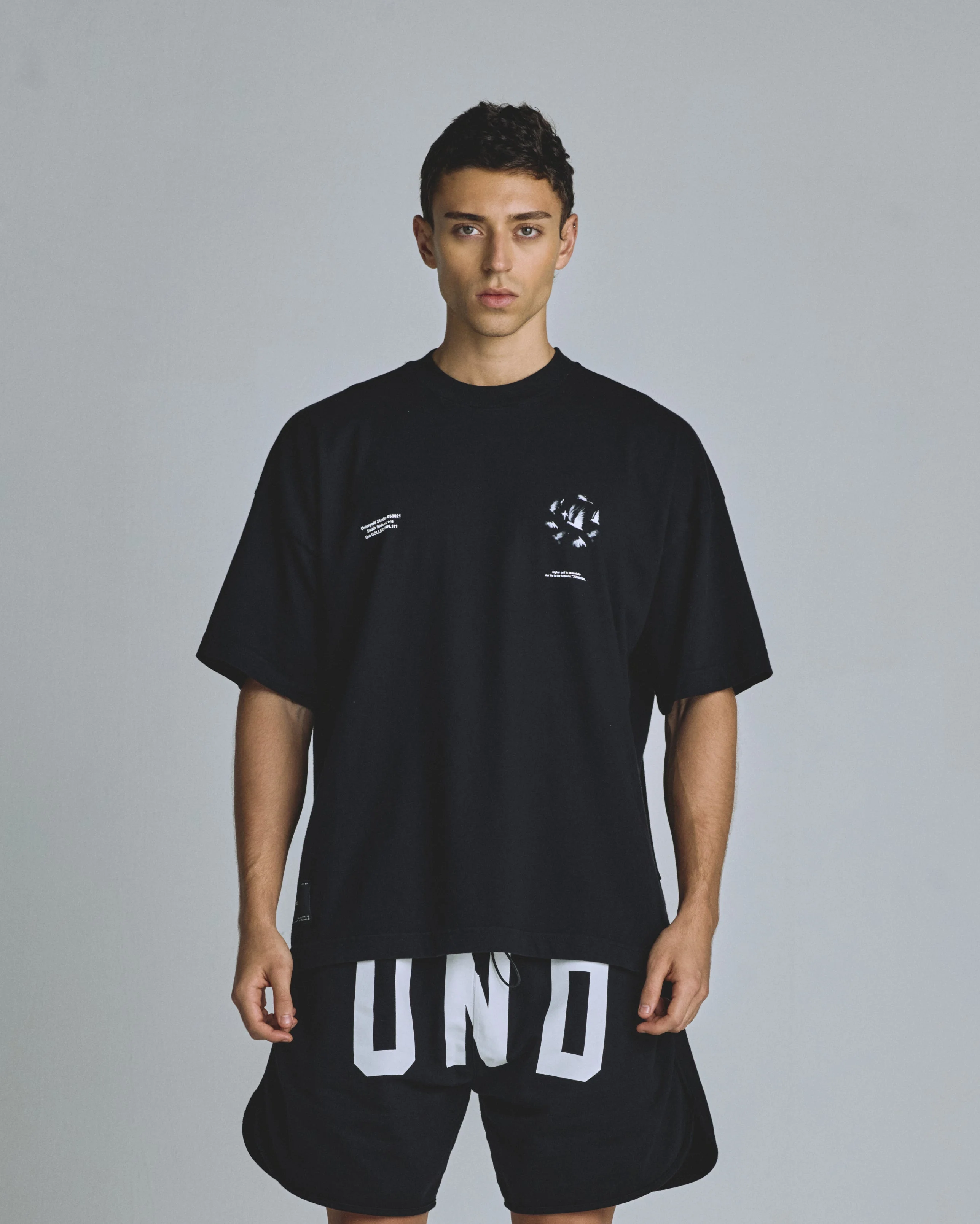 The One Angel Circle Tshirt Black - Image 2