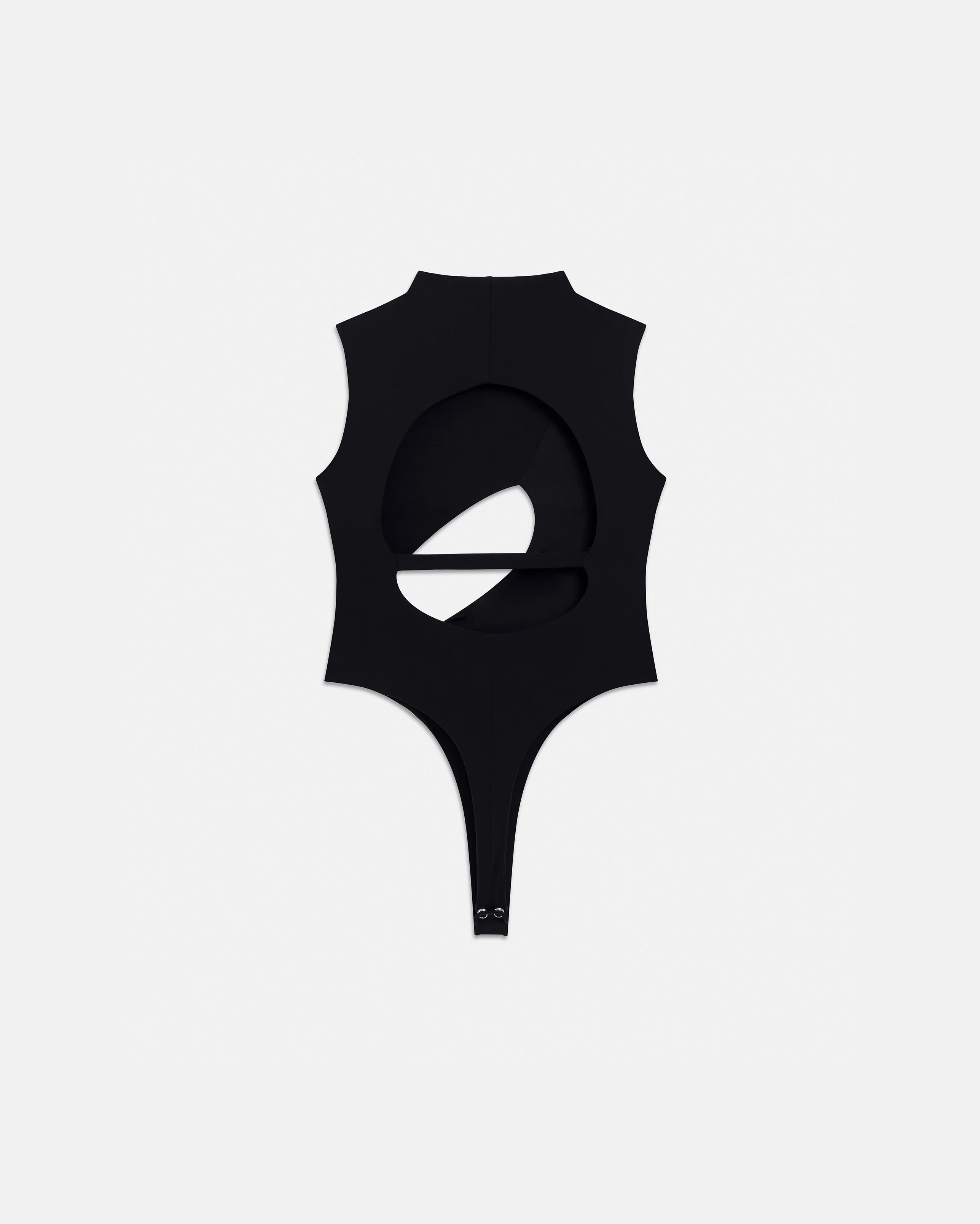 W Basics Asymetric Backless Body Black - Image 3