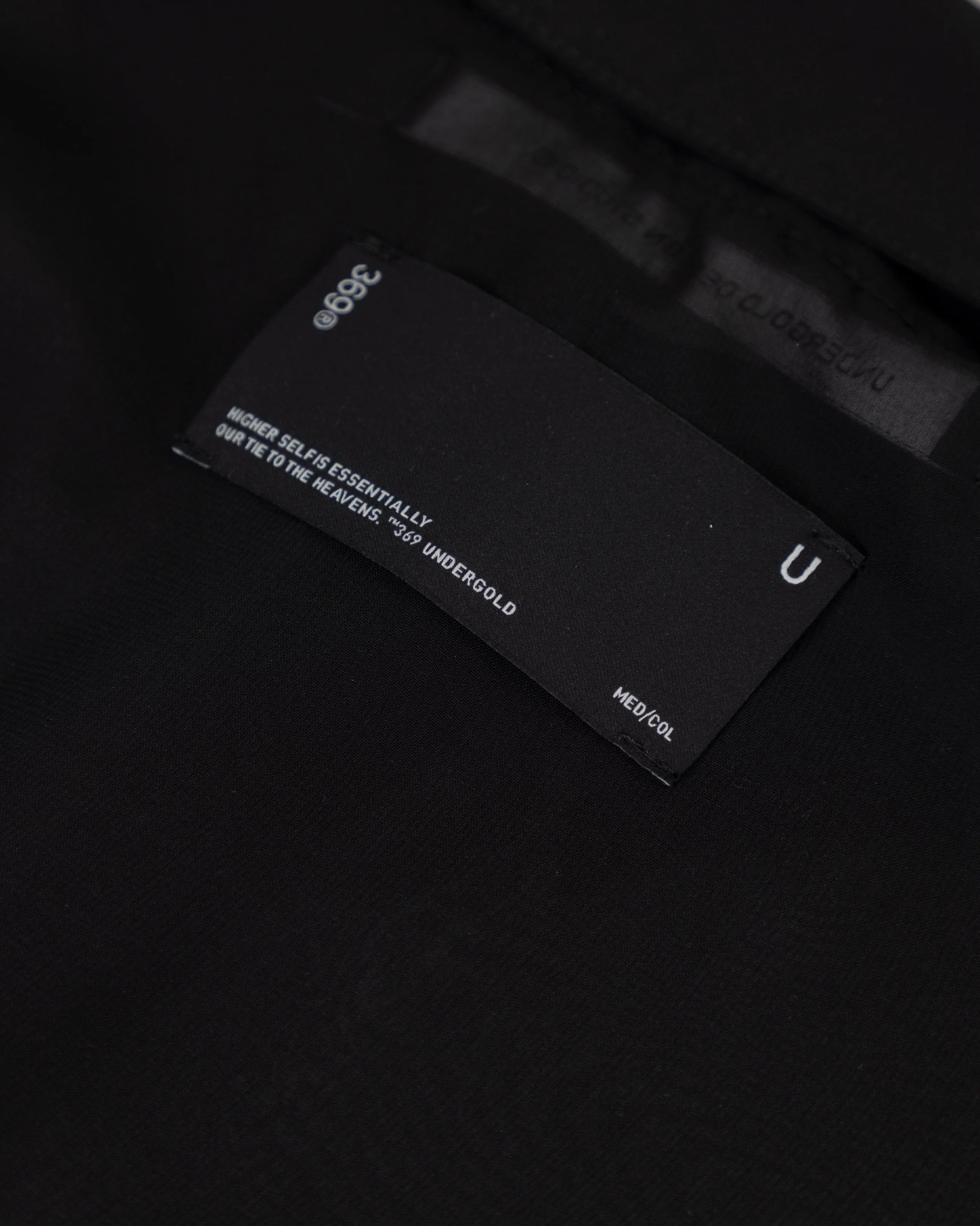 W Basics Transparent Shirt Black - Image 6