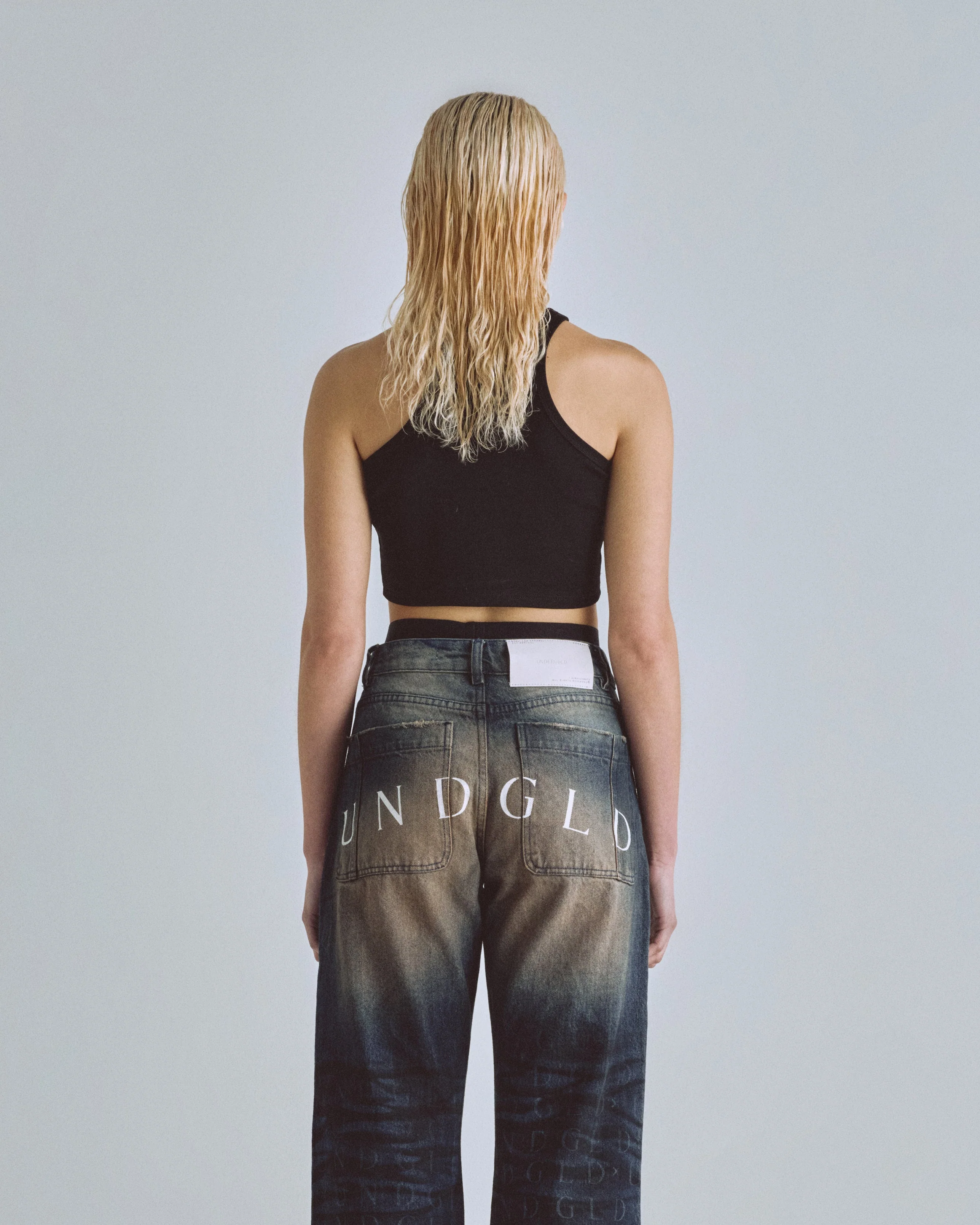 W Basics Undergold Studio Tank Top Black - Image 6