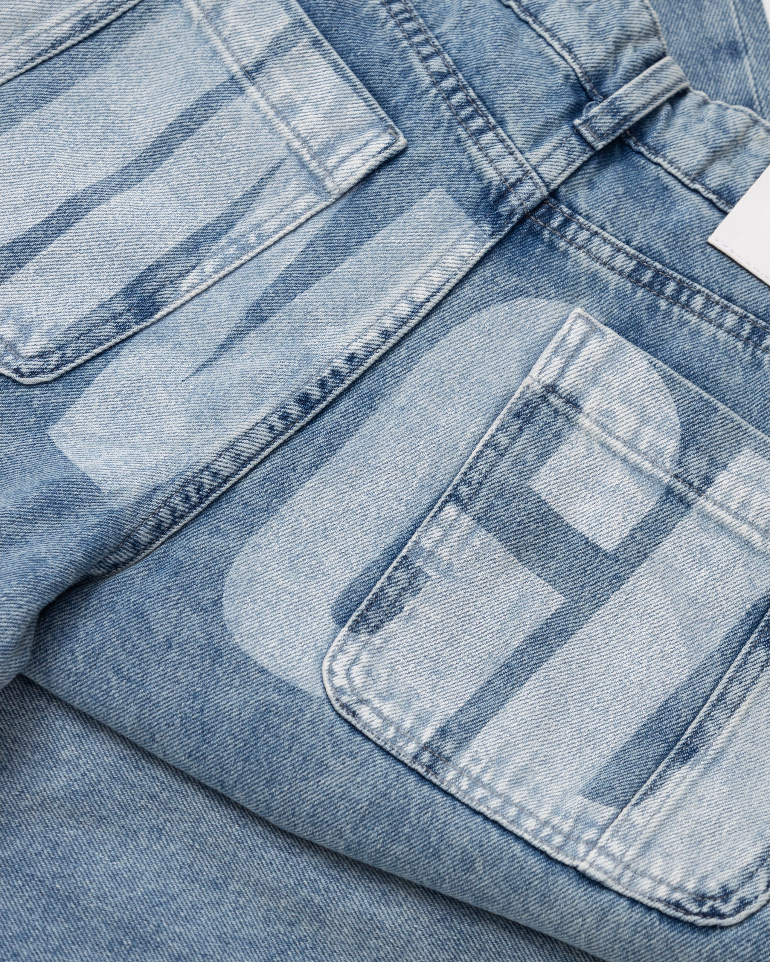 W Basics UNGD Wide Jean Washed Blue - Image 4