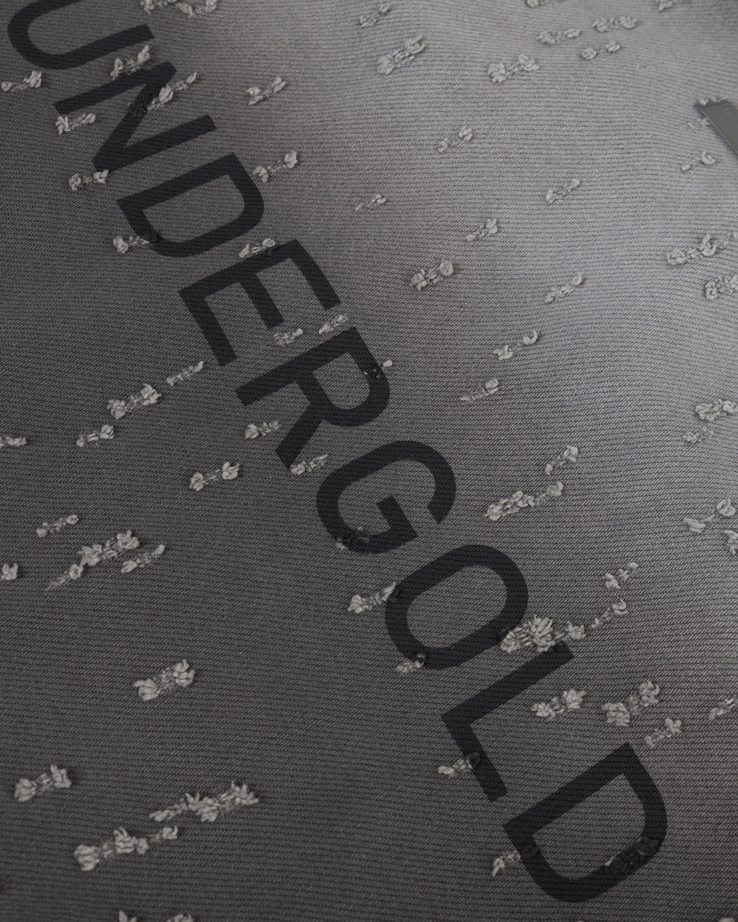 W Holy State UNDRGLD Ripped Jacket Washed Gray - Image 4