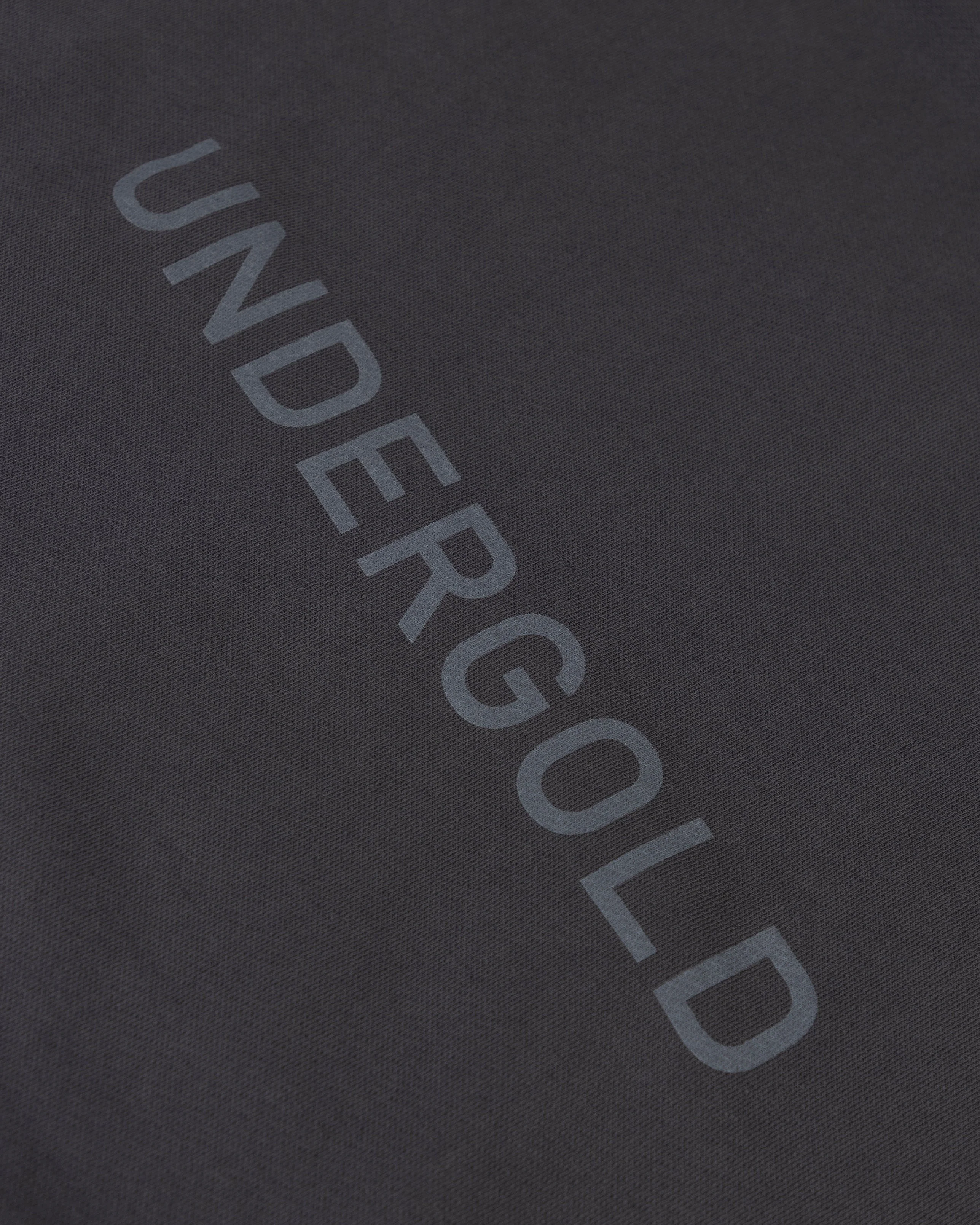 W Line Basic Boxy Fit Hoodie Dark Gray - Image 4